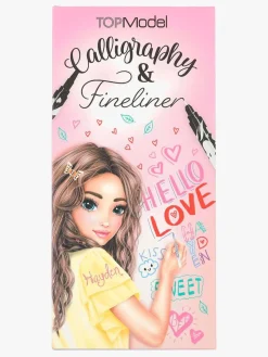 Kreativt Legetøj-TOPModel Skrivesæt 8-pak, Calligraphy & Fineliner