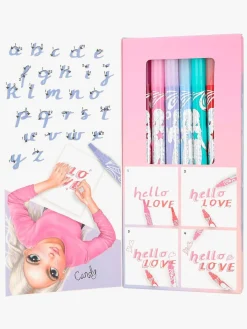 Kreativt Legetøj-TOPModel Skrivesæt 8-pak, Calligraphy & Fineliner