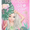 Kreativt Legetøj-TOPModel Stick & Shine Malebog