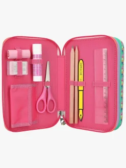 Kreativt Legetøj-TOPModel Tredelt Penalhus Joy Lyserød