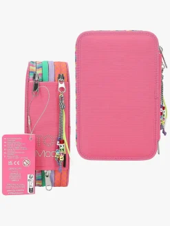 Kreativt Legetøj-TOPModel Tredelt Penalhus Joy Lyserød