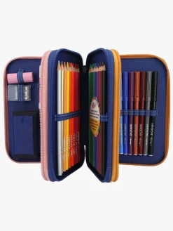 Kreativt Legetøj-TOPModel Tredelt Penalhus City Girls Blå