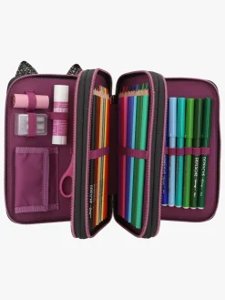 Kreativt Legetøj-TOPModel Tredelt Penalhus Rebel Kitty, Leo Flerfarvet