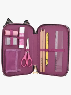 Kreativt Legetøj-TOPModel Tredelt Penalhus Rebel Kitty, Leo Flerfarvet