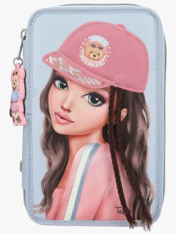 Kreativt Legetøj-TOPModel Tredelt Penalhus Team Teddy, Talita Blå