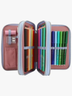 Kreativt Legetøj-TOPModel Tredelt Penalhus Team Teddy, Talita Blå