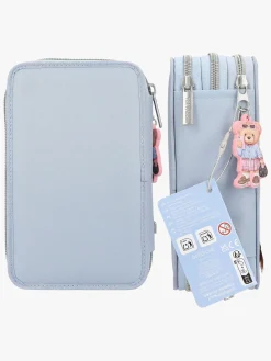 Kreativt Legetøj-TOPModel Tredelt Penalhus Team Teddy, Talita Blå