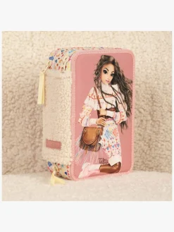 Kreativt Legetøj-TOPModel Tredelt Penalhus Cosy Lyserød