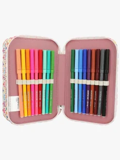 Kreativt Legetøj-TOPModel Tredelt Penalhus Cosy Lyserød