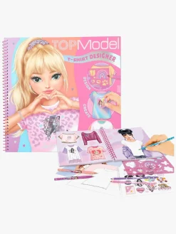 Kreativt Legetøj-TOPModel T-shirt Designbog DIY-sæt