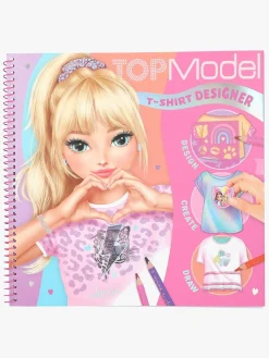 Kreativt Legetøj-TOPModel T-shirt Designbog DIY-sæt