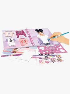 Kreativt Legetøj-TOPModel T-shirt Designbog DIY-sæt