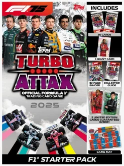 Spil & Puslespil-Topps Formula 1 Samlekort Turbo Attax Startpakke