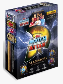 Spil & Puslespil-Topps Match Attax Samlerpakke Blandet Udvalg Mega Tin