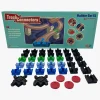 Togbaner & Legeborde-TOY2TrackConnector TOY2 Track Connector Builder Set XL Koblinger, Multifarvet