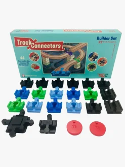 Togbaner & Legeborde-TOY2TrackConnector TOY2 Track Connector Builder Set Koblinger