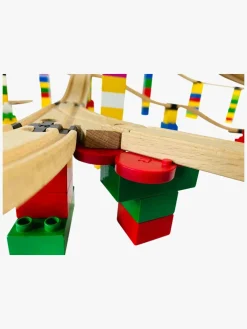 Togbaner & Legeborde-TOY2TrackConnector TOY2 Track Connector Builder Set Koblinger