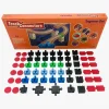 Togbaner & Legeborde-TOY2TrackConnector TOY2 Track Connector Engineer Set Koblinger