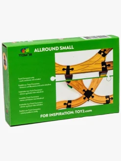 Togbaner & Legeborde-TOY2TrackConnector Toy2 Track Connectors Allround Small
