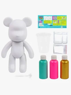 Kreativt Legetøj-TOYMONSTER POUR PALZ DIY-sæt Mal Din Egen Bjørn, Golden Dream