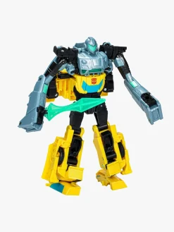 Legetøjsfigurer-Transformers EarthSpark Cyber-Combiner Figursæt Bumblebee & Mo Malto Flerfarvet