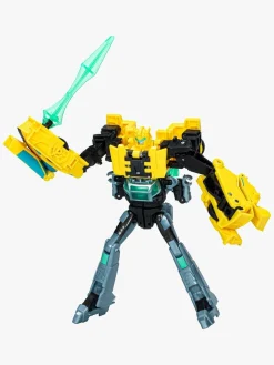 Legetøjsfigurer-Transformers EarthSpark Cyber-Combiner Figursæt Bumblebee & Mo Malto Flerfarvet