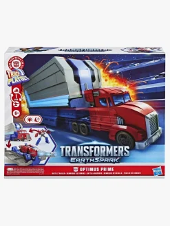 Legetøjsfigurer-Transformers EarthSpark Optimus Prime-figur med Anhænger
