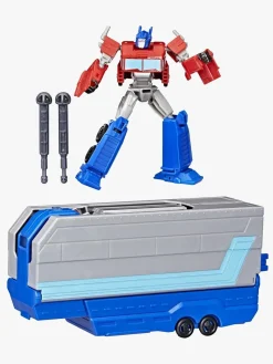 Legetøjsfigurer-Transformers EarthSpark Optimus Prime-figur med Anhænger