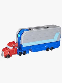 Legetøjsfigurer-Transformers EarthSpark Optimus Prime-figur med Anhænger