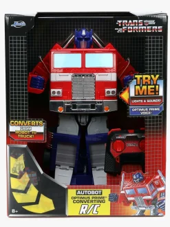 Fjernstyret-JadaToys Transformers Fjernstyret Lastbil Optimus Prime Autobot