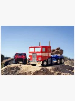 Fjernstyret-JadaToys Transformers Fjernstyret Lastbil Optimus Prime Autobot