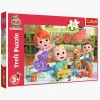 Spil & Puslespil-Cocomelon Trefl Maxi Puslespil 24 Brikker