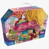 Spil & Puslespil-Trefl Junior Glitter Trolls Puslespil 70 Brikker