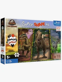 Spil & Puslespil-JurassicWorld Trefl Junior Jurassic World XL Puslespil 104 Brikker
