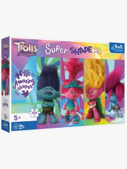 Spil & Puslespil-Trolls Trefl Junior 3 XL Puslespil 104 Brikker