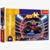 Spil & Puslespil-Trefl Monster Truck Puslespil 60 Brikker