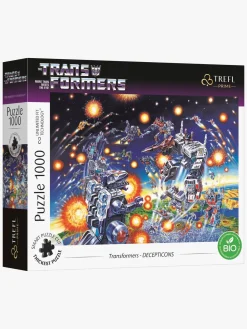 Spil & Puslespil-Transformers Trefl Prime UFT Decepticons Puslespil 1000 Brikker