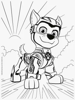 Spil & Puslespil-PawPatrol Trefl Primo Paw Patrol The Mighty Movie Baby Maxi Puslespil 2x10 Brikker