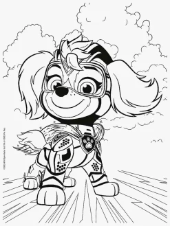 Spil & Puslespil-PawPatrol Trefl Primo Paw Patrol The Mighty Movie Baby Maxi Puslespil 2x10 Brikker