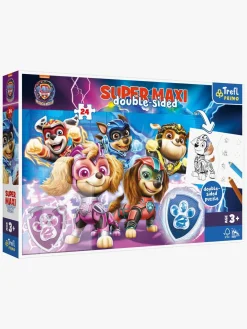 Spil & Puslespil-PawPatrol Trefl Primo Paw Patrol The Mighty Movie Super Maxi Puslespil 24 Brikker