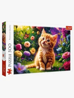 Spil & Puslespil-Trefl Sød Kat Puslespil 500 Brikker