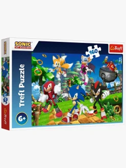 Spil & Puslespil-Trefl Sonic The Hedgehog Puslespil 160 Brikker
