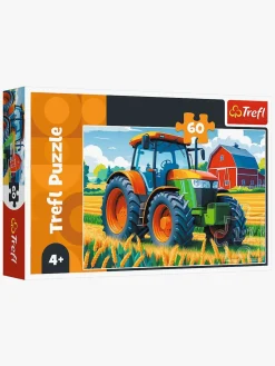 Spil & Puslespil-Trefl Traktor Puslespil 60 Brikker