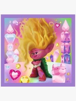 Spil & Puslespil-Trolls Trefl 3 Puslespil 3-i-1