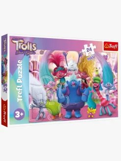 Spil & Puslespil-Trolls Trefl Maxi Puslespil 24 Brikker