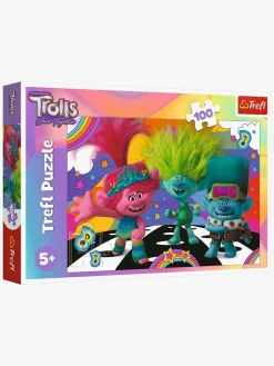 Spil & Puslespil-Trolls Trefl Puslespil 100 Brikker