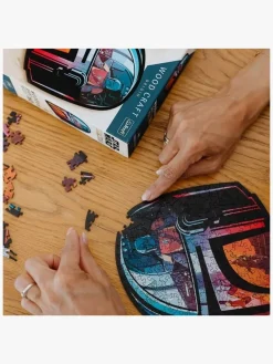 Spil & Puslespil-StarWars Trefl Wood Craft Origin Star Wars Puslespil The Mandalorian 160 Brikker