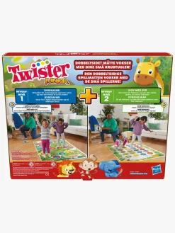Spil & Puslespil-Hasbro Twister Junior 2 spil i 1