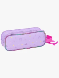 Kreativt Legetøj-UnicornAcademy Unicorn Academy Dobbelt Penalhus, Lilla