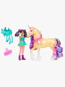 Legetøjsfigurer-UnicornAcademy Unicorn Academy Dukke & Enhjørning V2 Ava & Leaf